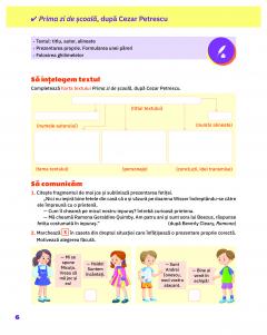 Limba si literatura romana - Clasa a III-a, Caietul elevului thumbnail