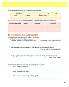 Limba si literatura romana - Clasa a III-a, Caietul elevului thumbnail