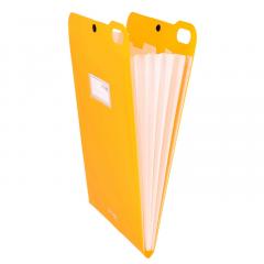 Organizator A4 Strigo, cu 5 separatoare - Portocaliu thumbnail