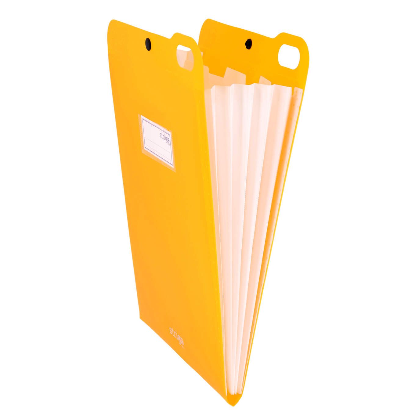 Organizator A4 Strigo, cu 5 separatoare - Portocaliu
