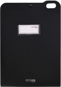 Organizator A4 Strigo, cu 5 separatoare - Negru