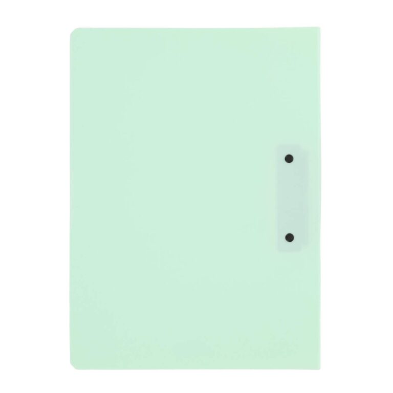 Clipboard Strigo A4, cu suport pentru pix - Verde menta