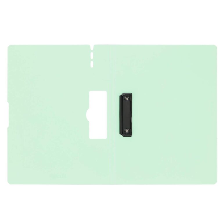 Clipboard Strigo A4, cu suport pentru pix - Verde menta