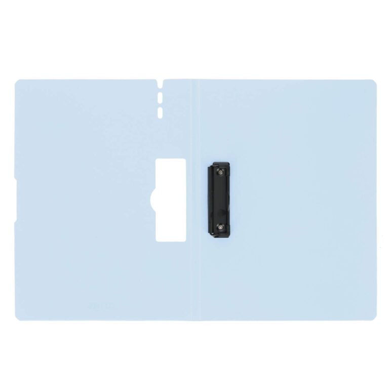 Clipboard Strigo A4, cu suport pentru pix - Albastru deschis