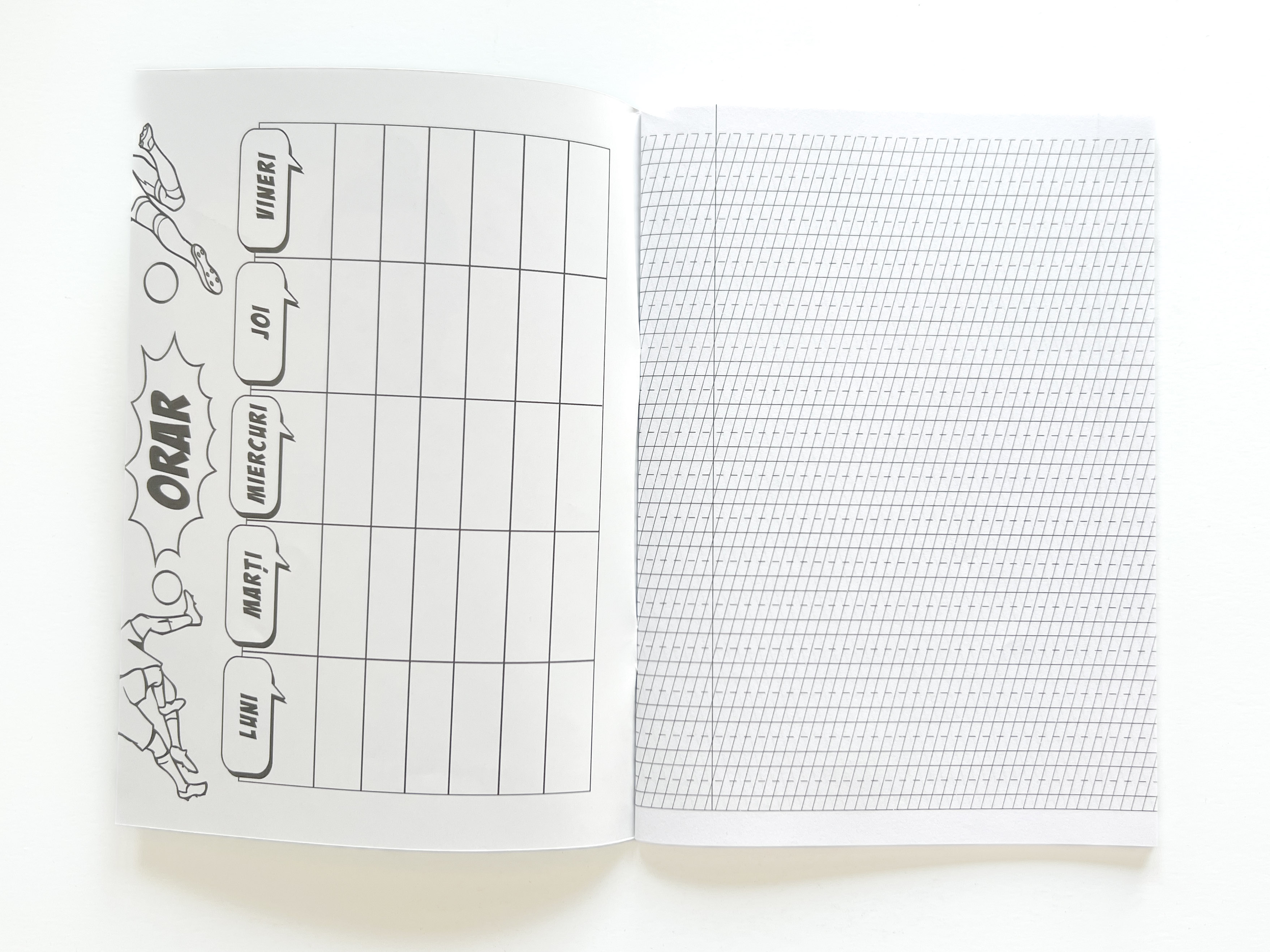 Caiet Tip I (24 file) - BD Ratiu x Mihai I. Grajdeanu