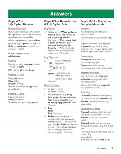 Knowledge Organiser Science Year 5 thumbnail