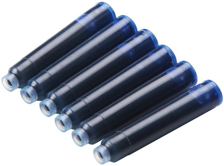 Set 6 patroane cerneala albastra