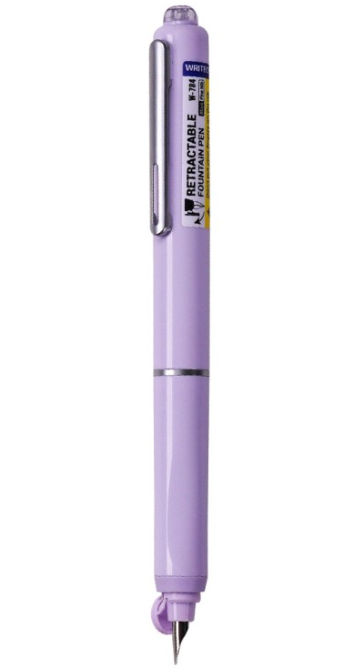 Stilou retractabil - Violet + 5 patroane