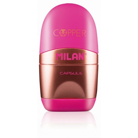 Ascutitoare cu radiera - Copper Milan
